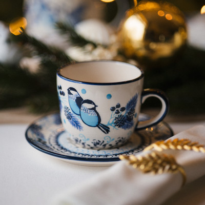 Filiżanka Bell ze spodkiem 230 ml - Kolekcja Avira