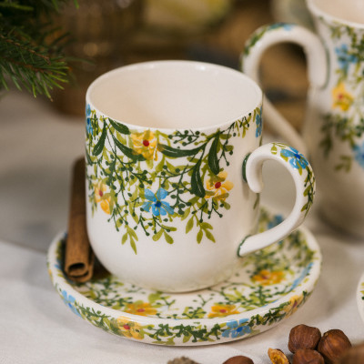 Kubek Aleksandra 400 ml - Kolekcja Celeste