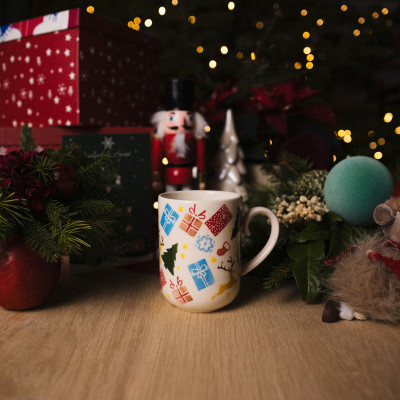 Kubek Aleksandra 400 ml - Kolekcja Flanelo