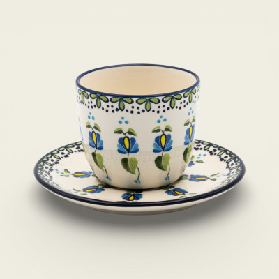 FILIŻANKA BELL ZE SPODKIEM 230 ML - KOLEKCJA BLÙMA