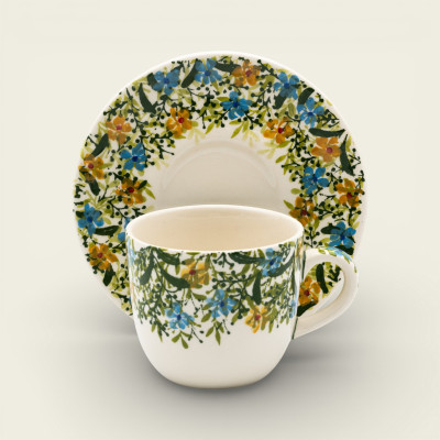 Filiżanka Bell ze spodkiem 230 ml - Kolekcja Celeste