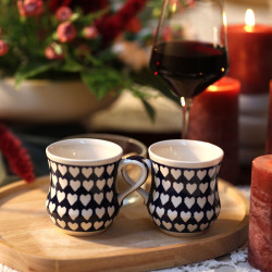 Filiżanka Rozalia 150 ml - Kolekcja Aveline - Kobalt