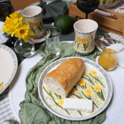 Talerz Ola 21 cm - Kolekcja Narcisia | Arbata.pl