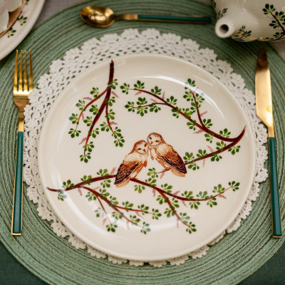 Talerz obiadowy Bell 23 cm - kolekcja Luna | Arbata.pl