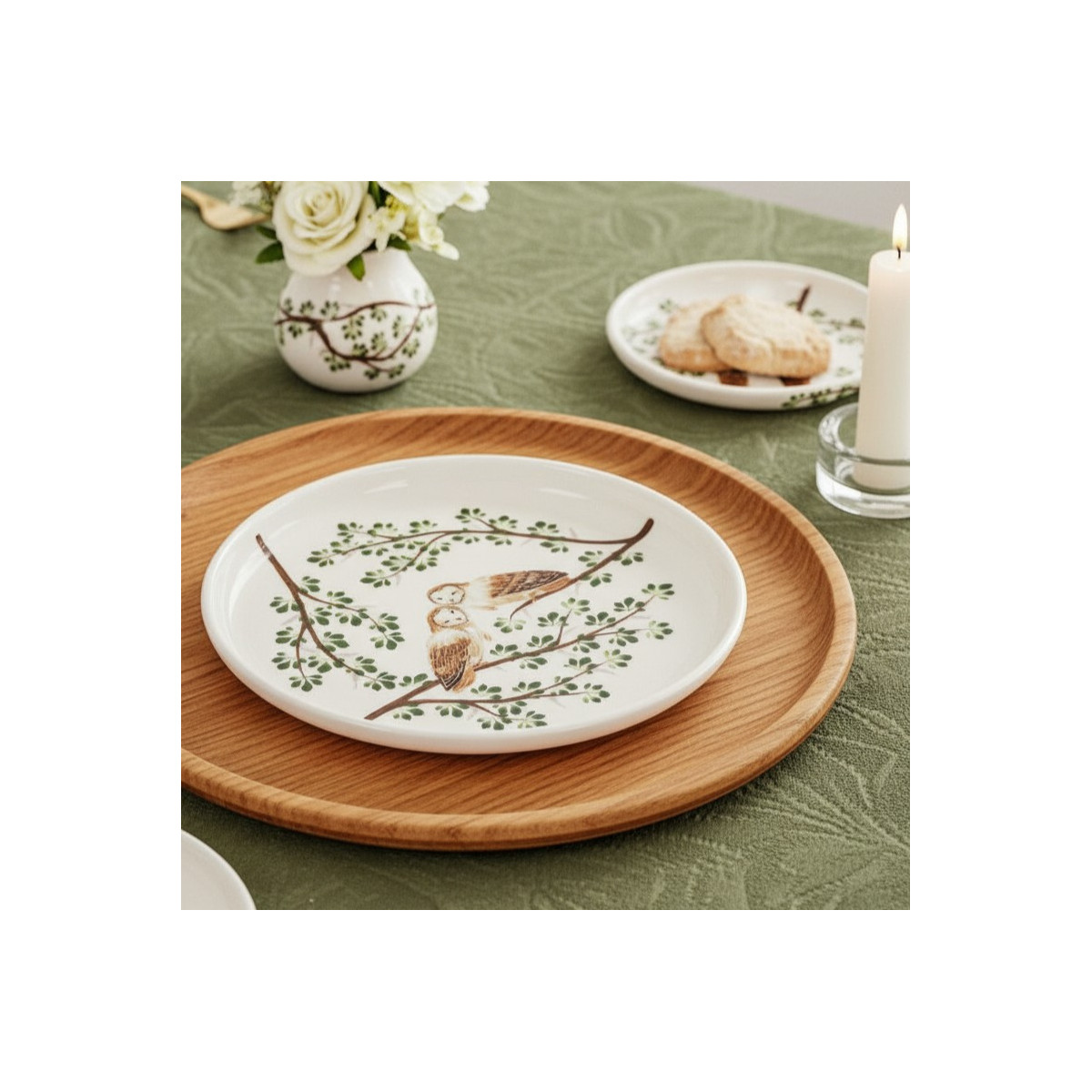 Talerz śniadaniowy 19 cm - Kolekcja Luna