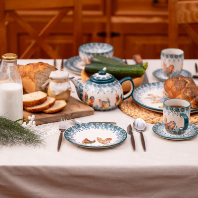 Talerz śniadaniowy Bell 19 cm - Kolekcja Campina | Arbata.pl