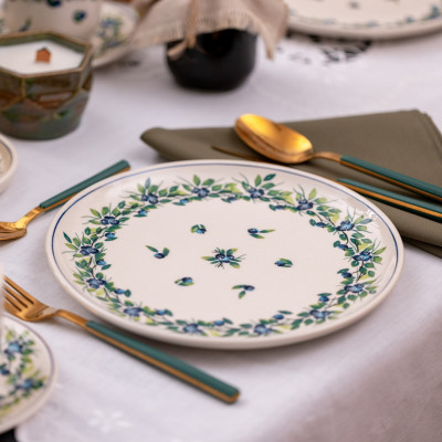 Talerz obiadowy Bell 23 cm - Kolekcja Berrova | Arbata.pl