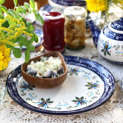 Talerz obiadowy - kolekcja Mòréna