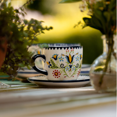 Filiżanka Bell ze spodkiem 230 ml - Kolekcja Tùlëpón