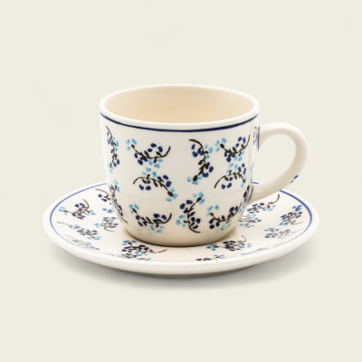 Filiżanka Bell ze spodkiem - Kolekcja Violetta