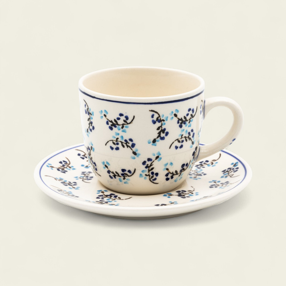 Filiżanka Bell ze spodkiem - Kolekcja Violetta