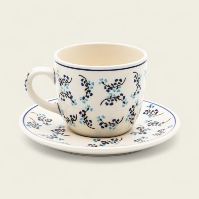 Filiżanka Bell ze spodkiem - Kolekcja Violetta