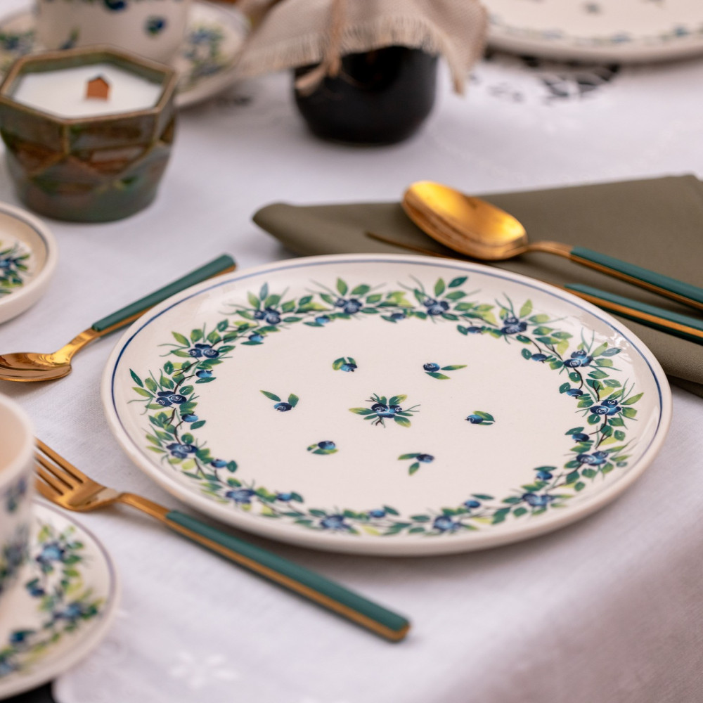 Talerz obiadowy - Kolekcja Berrowa