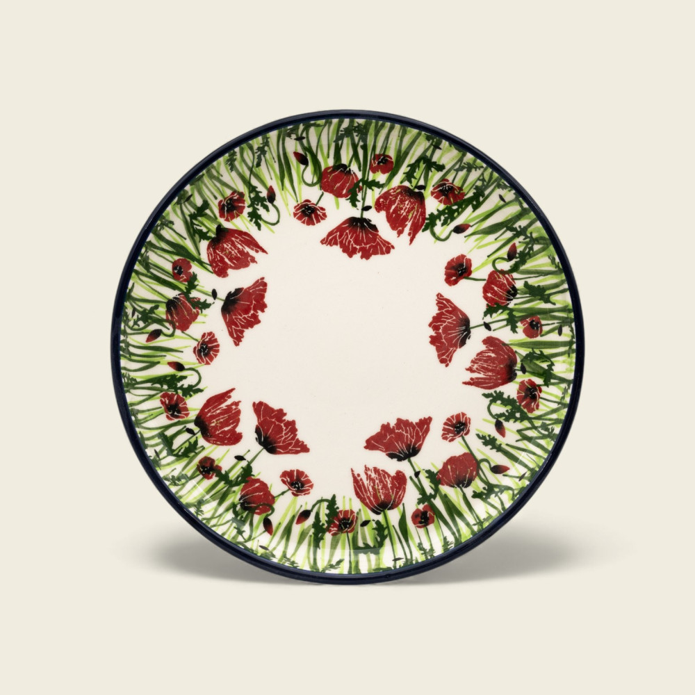 Talerz Ola 21 cm - Kolekcja Scarlet