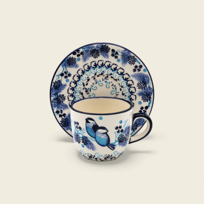 Filiżanka Bell ze spodkiem 230 ml - Kolekcja Avira