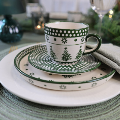 Filiżanka Bell ze spodkiem 230 ml - Kolekcja Tennen